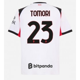 Pánské fotbalový oblečení AC Milan Fikayo Tomori #23 Venkovní košile 2025-26 Krátkým Rukávem